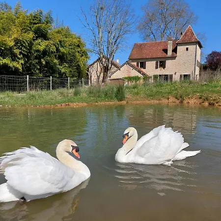 Ferme Des Petites Oreilles Lascaux Couette-café